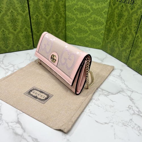 Gucci Womens Bag Wallets Clutch Luxury Brand Ophidia jumbo GG continental wallet with Original Box 726497 UKMBG 8481