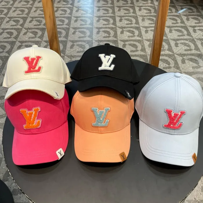 Louis Vuitton Womens Mens Cap Baseball Hat Luxury Brand with Original Box  