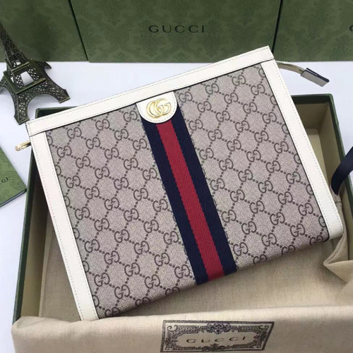 Gucci Womens Mens Unisex Bags Clutch Luxury Brand Ophidia GG pouch Supreme 625549 UKMBG 8480