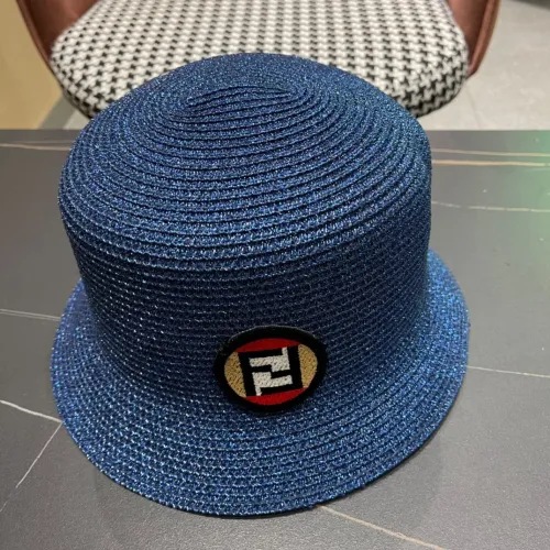 Fendi Womens Bucket Hat Luxury Brand Design Fendi Cap with Original Box  