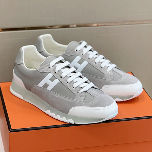 Hermes Mens Casual Shoes Fashion Sneakers Luxury Brand with Original Box