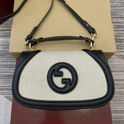 Gucci Womens Bags Shoulder Messenger Bag Luxury Brand GG GUCCI BLONDIE SMALL TOP HANDLE BAG with Original Box 815714 HAAKG 9755
