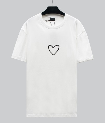 Balenciaga Luxury Brand Women Mens Short Sleeve T-Shirt   