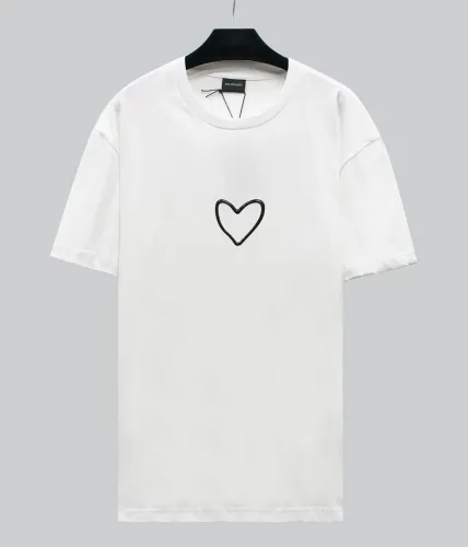 Balenciaga Luxury Brand Women Mens Short Sleeve T-Shirt   
