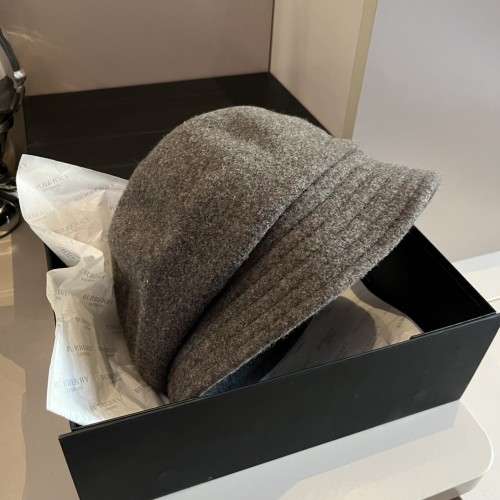 Burberry Womens Cap Bucket Hat Luxury Brand with Original Box  