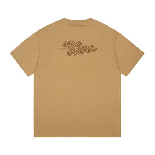 Louis Vuitton Luxury Brand Men Womens Short Sleeve T-Shirt   