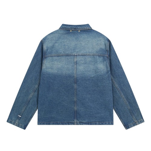 Louis Vuitton Men Womens Jackets Denim Coat Luxury Brand Mens Jackets Top Quality   