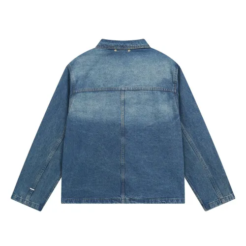 Louis Vuitton Men Womens Jackets Denim Coat Luxury Brand Mens Jackets Top Quality   