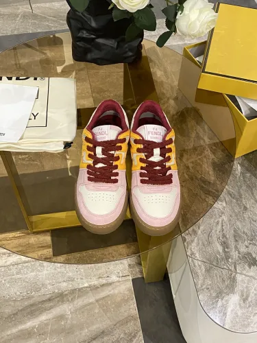Fendi Mens Shoes Fashion Sneakers Luxury Brand Casual Fendi Trainer Sneakers Match Basse Shoes for Men with Original Box