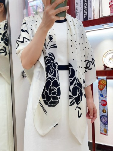 Chanel Scarves Womens Fashion Scarf 001