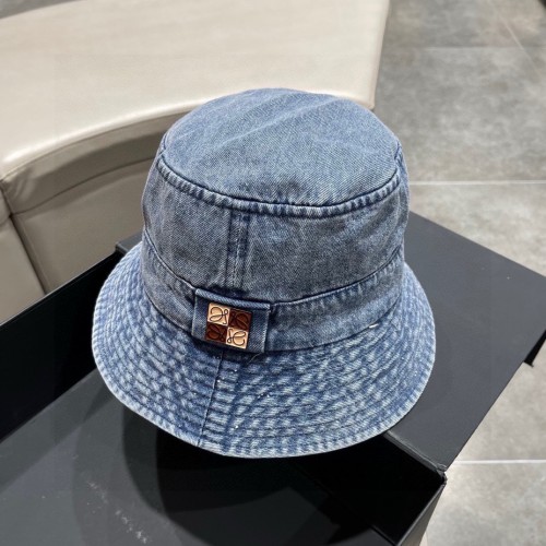 Loewe Men Womens Bucket Hat Luxury Brand Design Loewe Hats with Original Box  