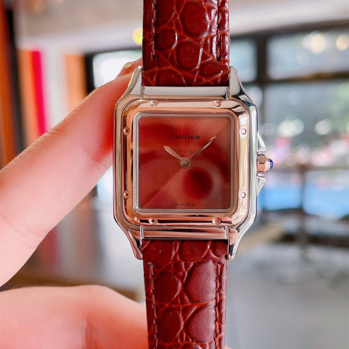 Cartier Womens Watch Luxury Brand Design Fashion Type with Original Box