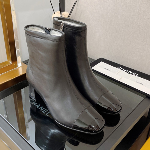 Chanel Womens Shoes Boots Luxury Brand Design with Original Box Women Fashion Ankle Boots 5cm Heel