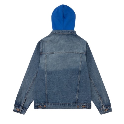 Celine Men Womens Hoodie Coat Luxury Brand Mens Denim Jacket Top Quality   
