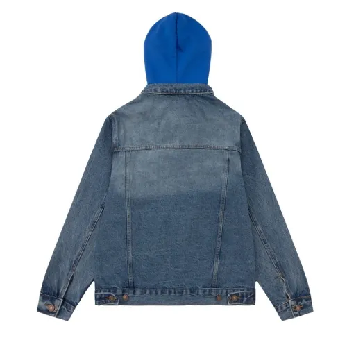 Celine Men Womens Hoodie Coat Luxury Brand Mens Denim Jacket Top Quality   