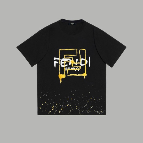 Fendi Luxury Brand Women Mens Short Sleeve T-Shirt   