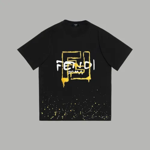 Fendi Luxury Brand Women Mens Short Sleeve T-Shirt   