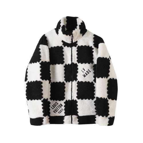 Louis Vuitton x Nigo Men Womens Jackets Coat Luxury Brand Mens Jackets Top Quality   