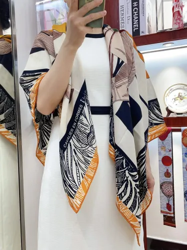 Hermes Scarves Womens Fashion Scarf Shawl 122