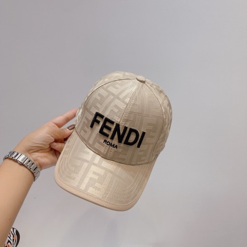 Fendi Men Womens Baseball Hat Luxury Brand Design Fendi Cap with Original Box  