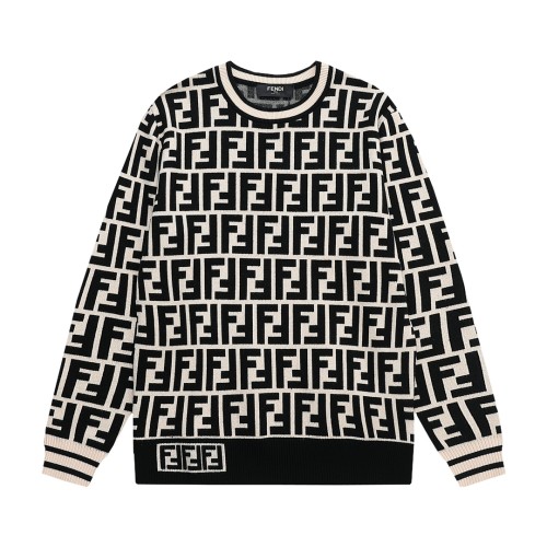Fendi Women Mens Sweater Knitwears Luxury Brand Mens Knitwear Top Quality   