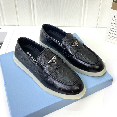 Prada Womens Shoes Casual Luxury Brand Fashion Loafers for Women with Original Box Whatsapp 