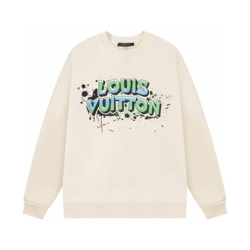 Louis Vuitton Womens Mens Long Sleeve Sweatshirt Luxury Brand Mens Hoodie   