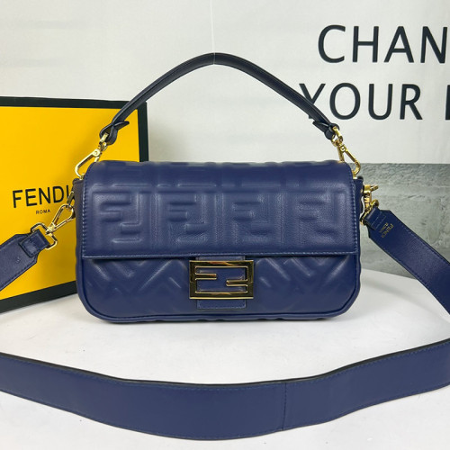Fendi Womens Bag Shoulder Bags Luxury Brand Baguette leather bag Fashion Bags for Women with Original Box 8BR600A72VF19PO