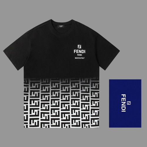 Fendi Luxury Brand Women Mens Short Sleeve T-Shirt   