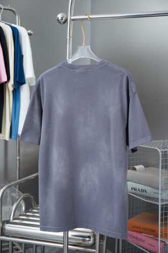 Balenciaga Luxury Brand Women Mens Short Sleeve T-Shirt   