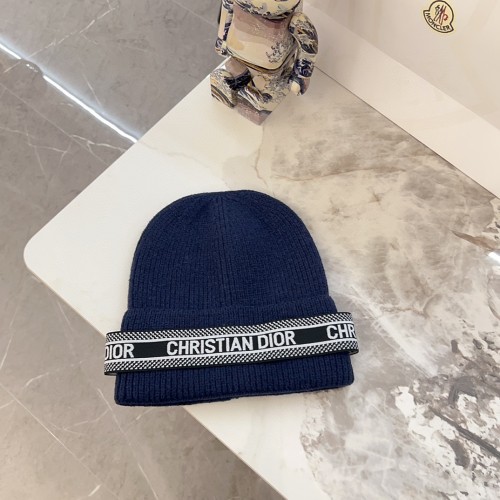Dior Men Womens Knit Hat Luxury Brand Design Dior Cap with Original Box  