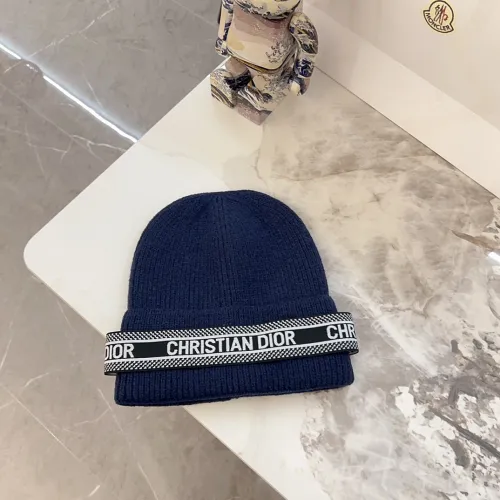 Dior Men Womens Knit Hat Luxury Brand Design Dior Cap with Original Box  