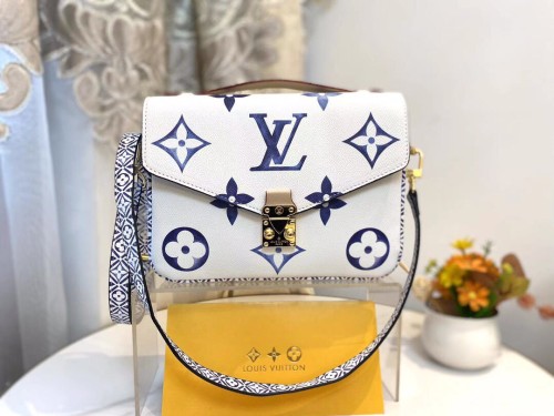 Louis Vuitton Womens Bags Crossbody Bag POCHETTE MÉTIS Monogram canvas Luxury Brand Messenger Shoulder Bags with Original Box  