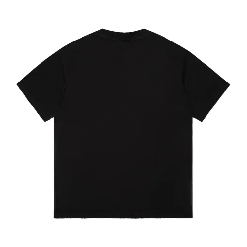 Balenciaga Luxury Brand Women Mens Short Sleeve T-Shirt RAINBOW FLAG INSIDE-OUT T-SHIRT OVERSIZED IN BLACK   