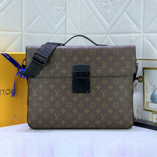 Louis Vuitton Womens Mens Shoulder Bags Handbags Luxury Brand Fashion S LOCK BRIEFCASE M20835