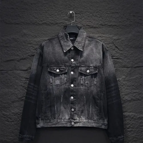 Balenciaga Men Womens Jacket Denim Coat Luxury Brand Mens Jackets Top Quality   