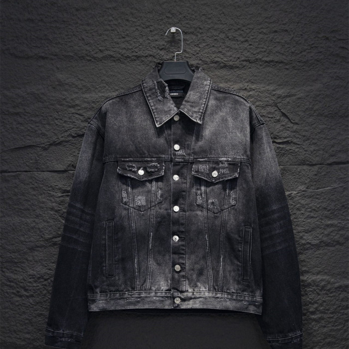 Balenciaga Men Womens Jacket Denim Coat Luxury Brand Mens Jackets Top Quality   