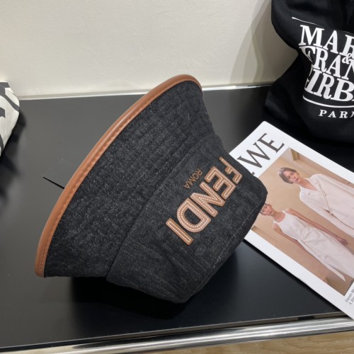 Fendi Men Womens Bucket Hat Luxury Brand Design Fendi Cap with Original Box  