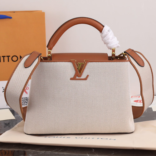 Louis Vuitton Womens Bags Handbags Luxury Brand CAPUCINES BB Leather Messenger Shoulder Bags M52689