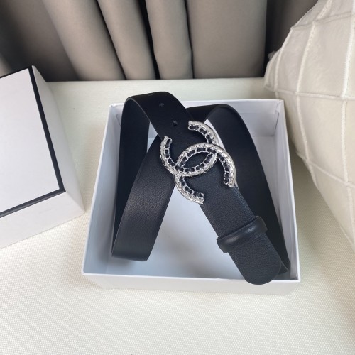 Chanel Womens Belt Luxury Brand Design Fashion Type with Original Box