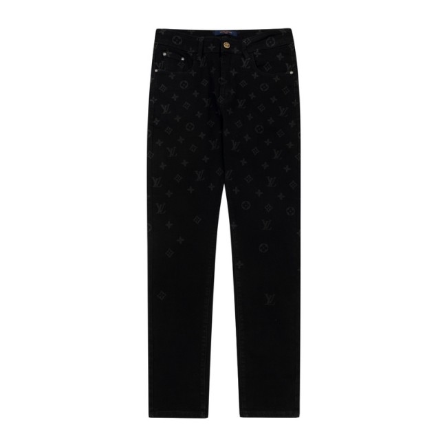 Louis Vuitton Luxury Brand Women Mens Pant Jeans   
