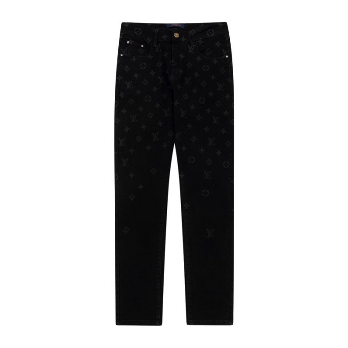 Louis Vuitton Luxury Brand Women Mens Pant Jeans   