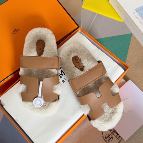 Hermes Womens Mens Unisex Shoes Winter Wool Extra Slippers Sandals Casual Fashion Sandals Luxury Brand with Original Box Whatsapp 