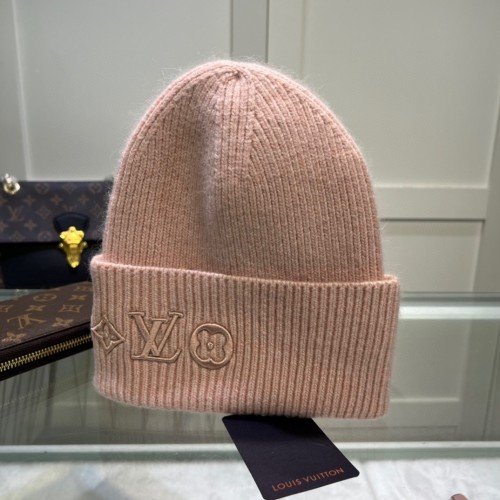 Louis Vuitton Womens Mens Cap Knit Hat Luxury Brand with Original Box  