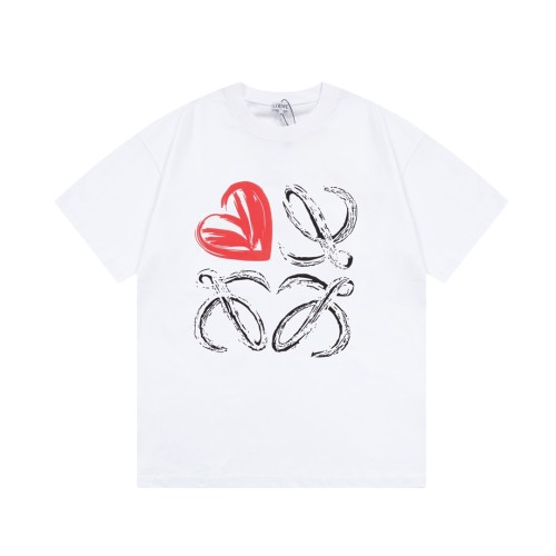 Loewe Luxury Brand Men Womens Short Sleeve T-Shirt   