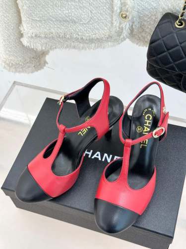 Chanel Womens Shoes Pumps 8.5cm Heel Fashion Sandals Summer Design Luxury Brand Design with Original Box whatsapp 