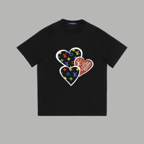 Louis Vuitton Luxury Brand Men Womens Short Sleeve T-Shirt   