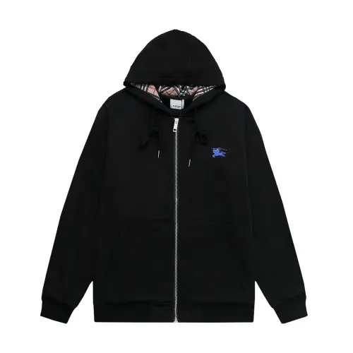 Burberry Womens Mens Sweatshirt Luxury Brand Mens Zip Hoodie   
