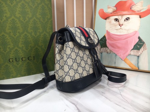 Gucci Womens Bags Backpacks Luxury Brand Gucci GG OPHIDIA MINI BACKPACK  