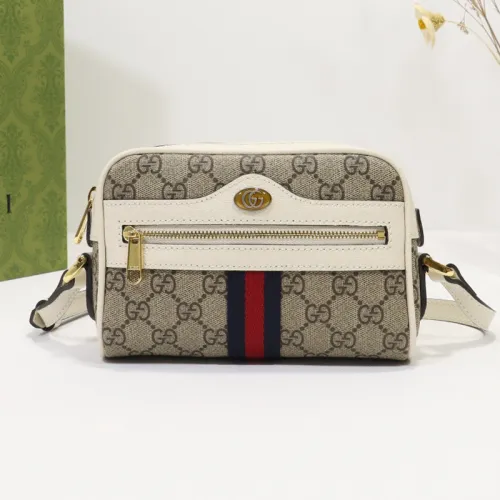 Gucci Womens Bags Shoulder Bags Luxury Brand Gucci 517350 96IWS 8745 Ophidia GG Supreme mini bag  